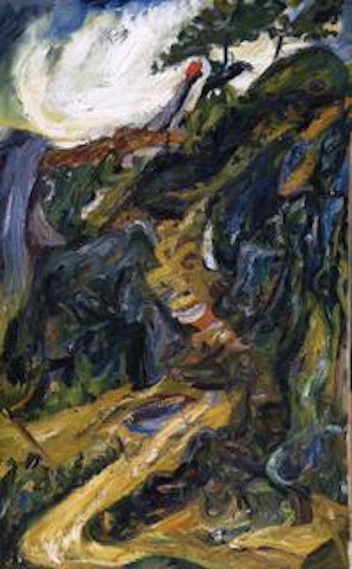 Winding Road, Near Gréolières (La Route montante, vers Gréolières)