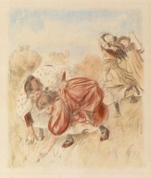 Children Playing Ball (Enfants jouant à la balle)