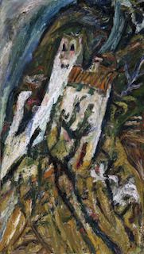 Landscape with White Building (Paysage avec maison blanche)