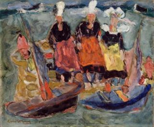 Three Women at Port-Manech