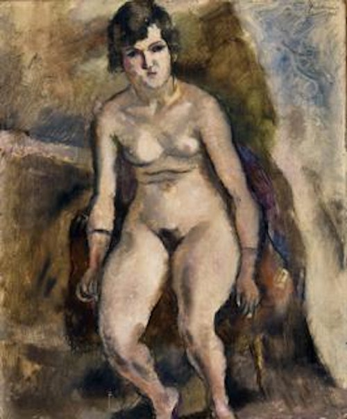 Nude Seated on a Chair