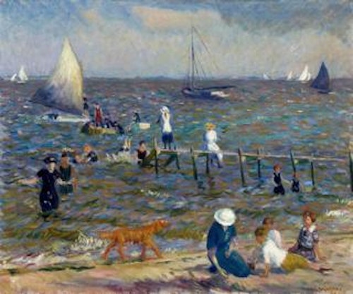 William Glackens — The Little Pier