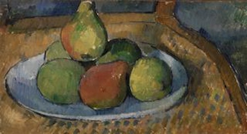 Plate of Fruit on a Chair (Assiette de fruits sur une chaise)