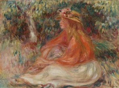 Pierre-Auguste Renoir — Seated Woman (Femme assise)