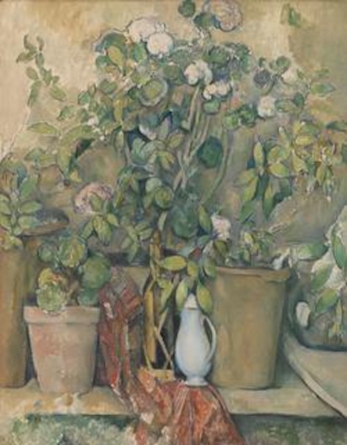 Terracotta Pots and Flowers (Pots en terre cuite et fleurs)