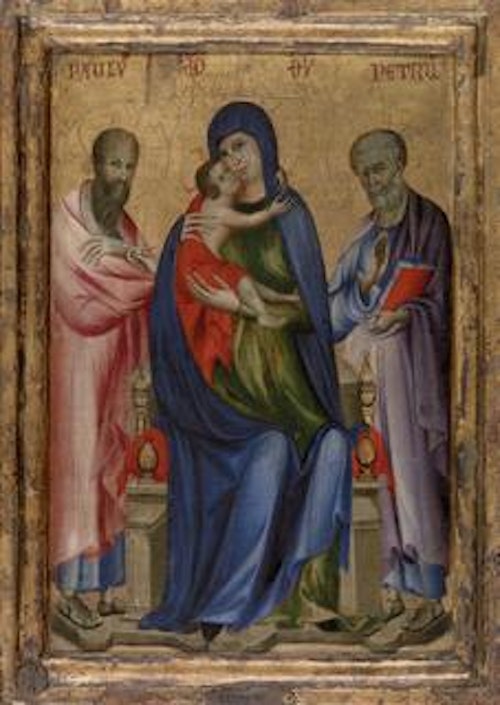 Virgin and Child with Saints Peter and Paul