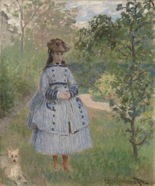 Girl with Dog