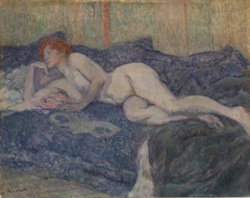 Nude Lying on a Couch