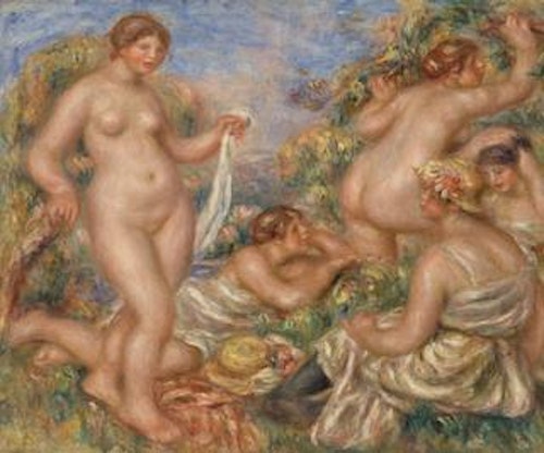 Composition, Five Bathers (Composition, cinq baigneuses)
