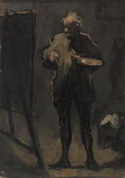 The Painter in Front of His Painting (Le Peintre devant son tableau)