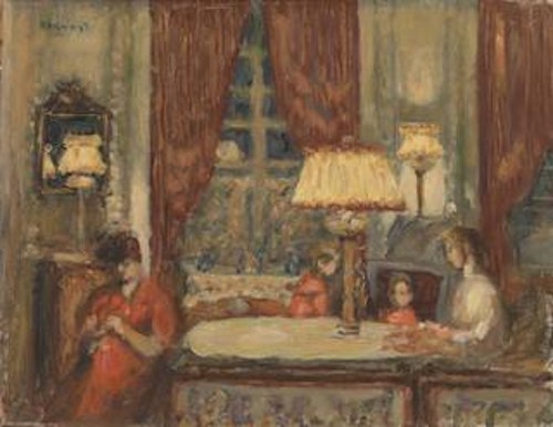 Evening Under the Lamps (La Soirée sous les lampes)