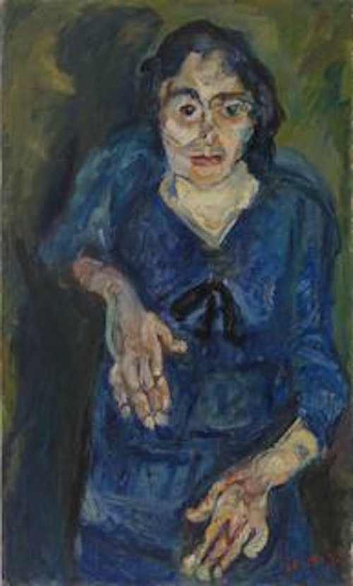 Woman in Blue (La Femme en bleu)