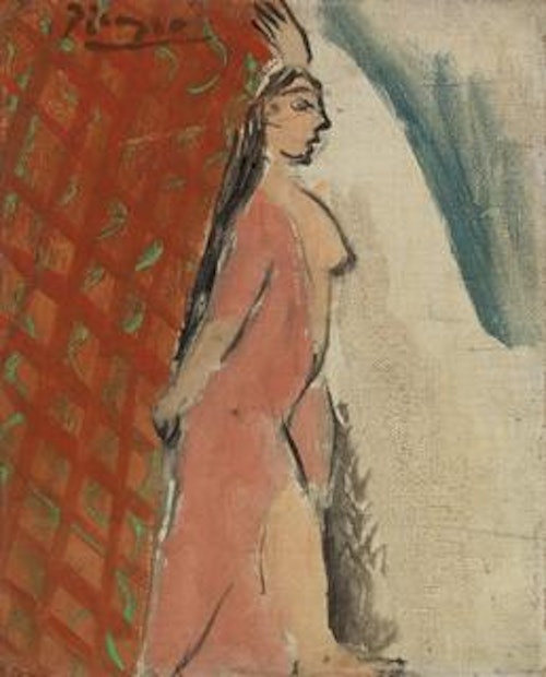 Nude in Profile (Femme nue de profil)