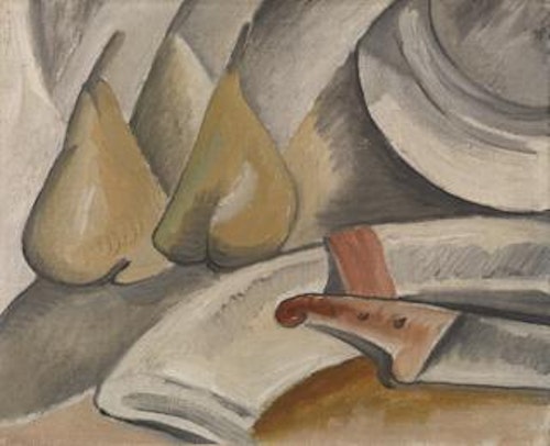Napkin, Knife, and Pears (Serviette, couteau, et poires)