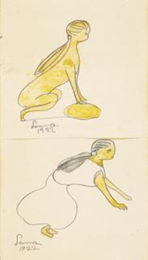 Two Figures–Sphinx