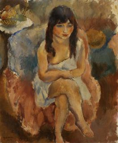 Seated Figure (Jeune fille assise)