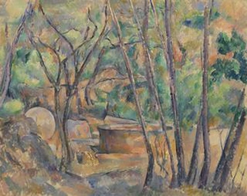 Millstone and Cistern under Trees (La Meule et citerne en sous-bois)