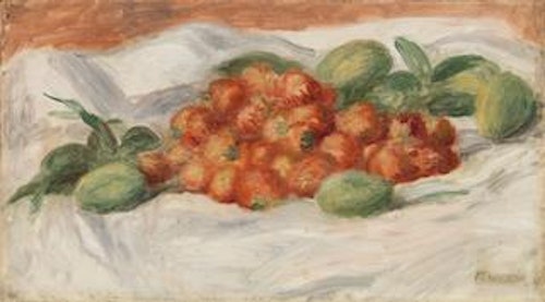 Pierre-Auguste Renoir — Strawberries and Almonds (Fraises et amandes)