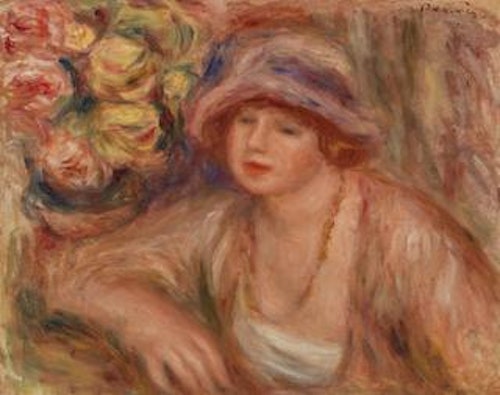 Pierre-Auguste Renoir — Woman Leaning (Femme accoudée)