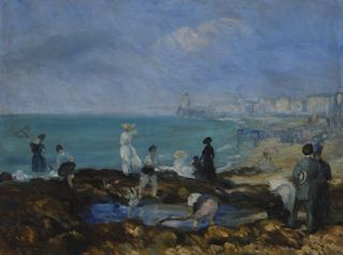 William Glackens — Beach at Dieppe