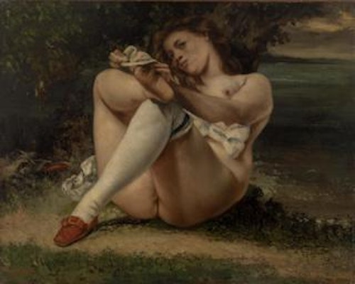 Woman with White Stockings (La Femme aux bas blancs)