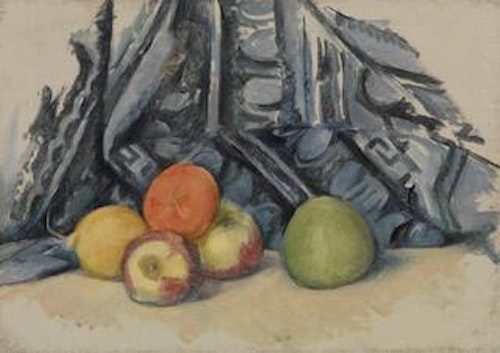 Apples and Cloth (Pommes et tapis)
