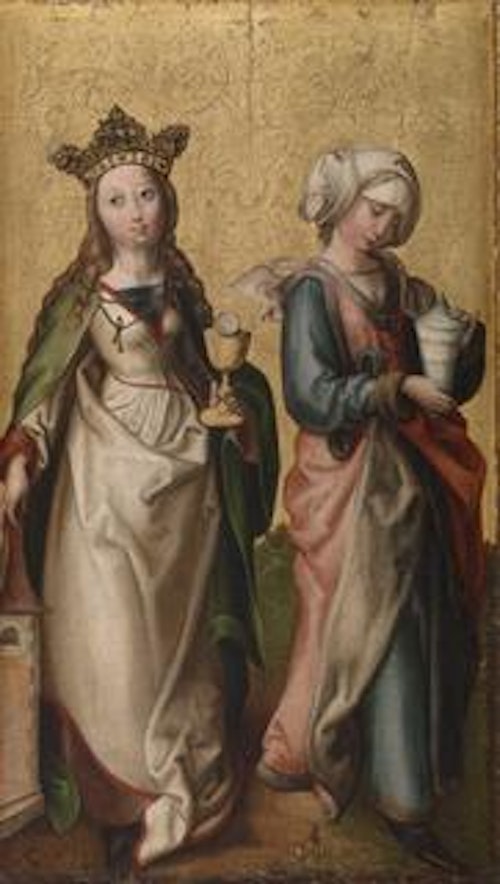 Saints Barbara and Mary Magdalene