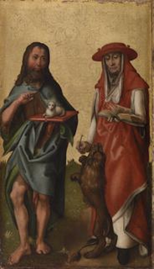 Saints John the Baptist and Jerome