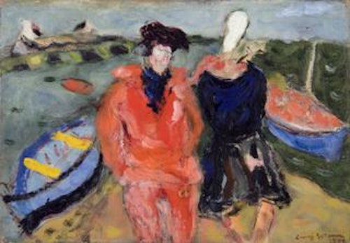 Luigi Settanni — Fisherman and Wife, Saint-Guénolé