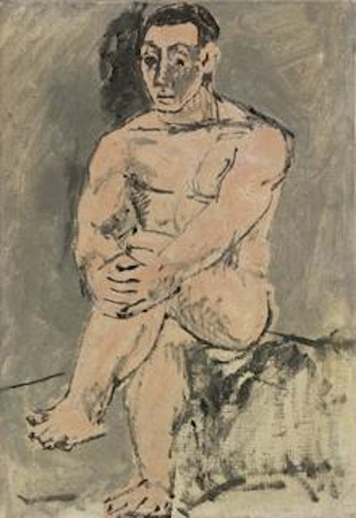 Seated Male Nude (Homme nu assis)