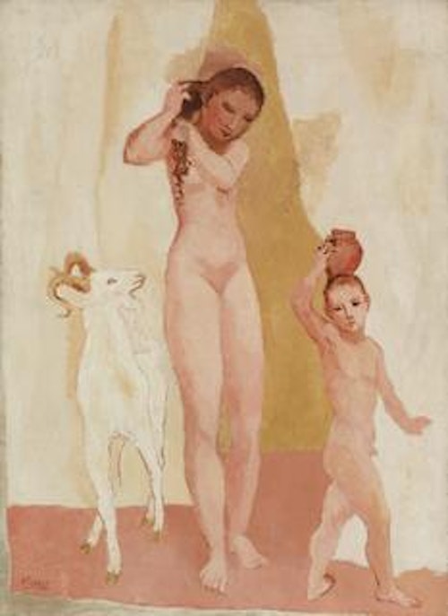 Girl with a Goat (La Jeune fille à la chèvre)