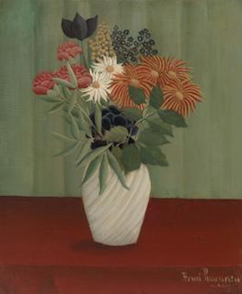 Bouquet of Flowers with China Asters and Tokyos (Bouquet de fleurs aux reines-marguerites et aux tokyos)