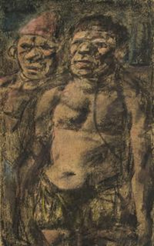 Two Figures - Clowns