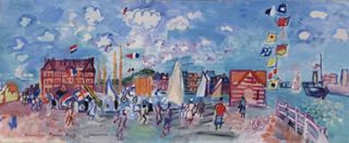 Raoul Dufy — August 15 at Deauville