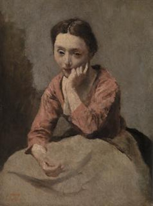 Pensive Young Woman (Jeune femme pensive)