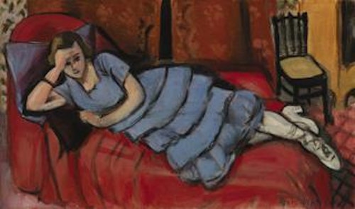 The Red Sofa (Le Canapé rouge)