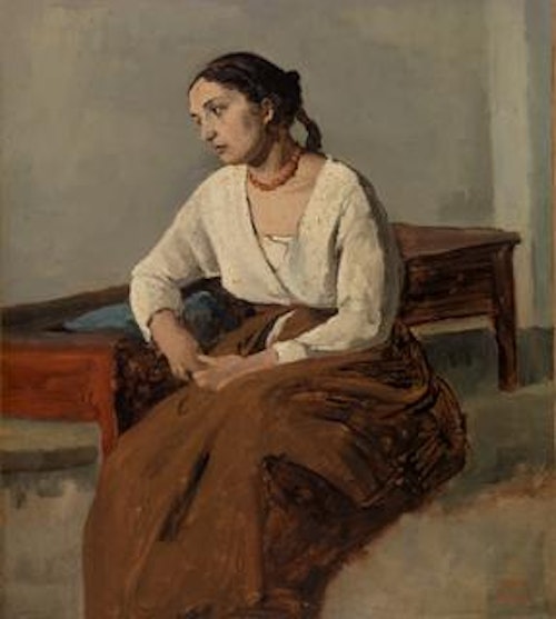 Melancholy Italian Woman (Rome) (Italienne mélancolique [Rome])