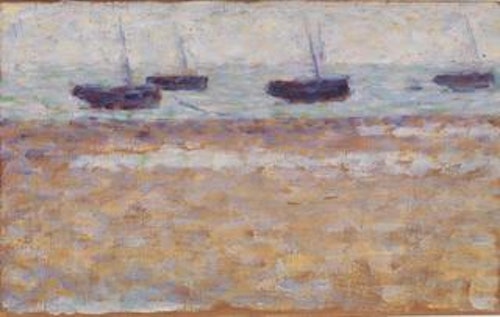 Four Boats at Grandcamp (Quatre bateaux à Grandcamp)