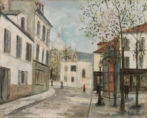 Street in Montmartre