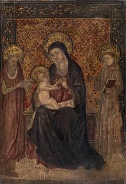 Virgin and Child with Saints Jerome and Francis of Assisi