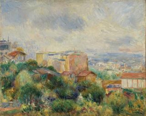 Pierre-Auguste Renoir — View From Montmartre (Vue de Montmartre)