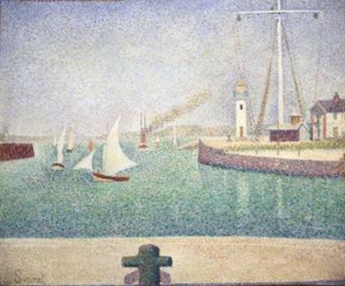 Entrance of The Port of Honfleur (Entrée du port d'Honfleur)