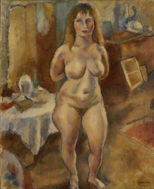 Standing Nude in the Studio (Nu debout à l'atelier)