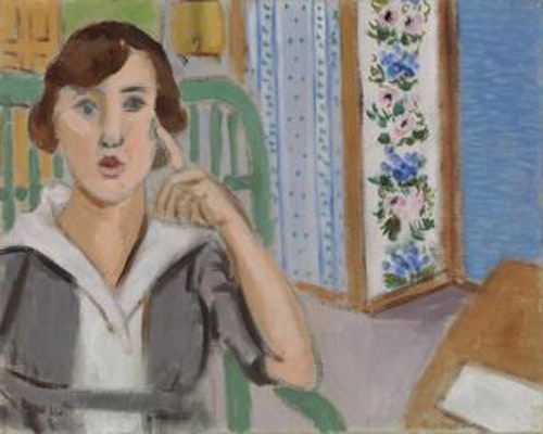 Woman and Screen (La Femme au paravent)