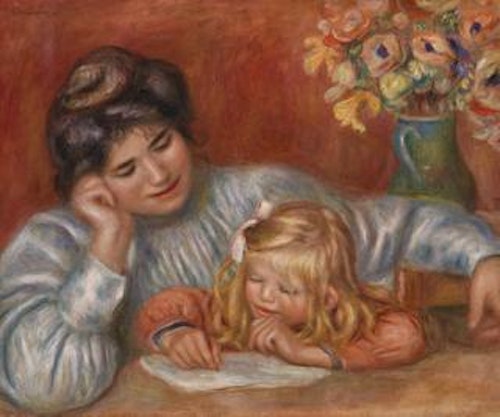 Writing Lesson (La Leçon d'écriture)