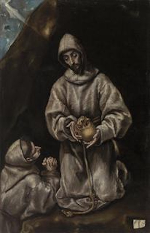 Saint Francis and Brother Leo Meditating on Death