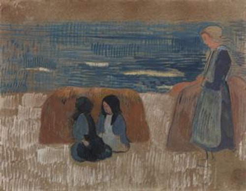 Breton Women by the Sea