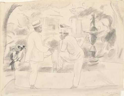 Two Men in the Park, Havana