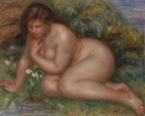 Bather Gazing at Herself in the Water (Baigneuse se mirant dans l'eau)