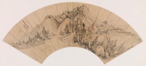 Fan–Mountain Landscape